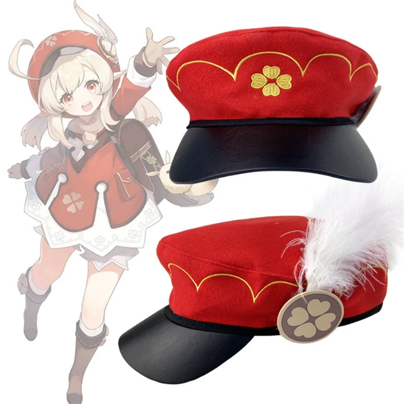 Genshin Impact Project Klee Embroider Beret Cap Anime Game Cosplay Men Women Red Sun Hat Daily Travel Badge Topee Halloween Gift
Genshin Impact Project Klee Embroider Beret Cap Anime Game Cosplay Men Women Red Sun Hat Daily Travel Badge Topee Halloween Gift