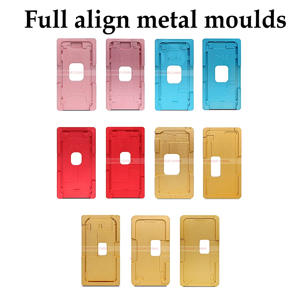LCD Align Location Metal Mould Outer Glass Positioning Alignment Mold for IPhone 5/6/6S/7/7Plus/8/8Plus/X/XS MAX/XR/11PRO
LCD Align Location Metal Mould Outer Glass Positioning Alignment Mold for IPhone 5/6/6S/7/7Plus/8/8Plus/X/XS MAX/XR/11PRO