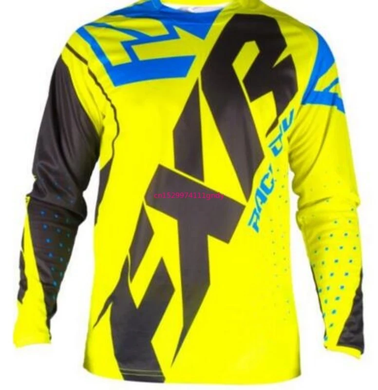 

2022 мужские горные майки FXR горный велосипед MTB рубашки внедорожный DH Мотоцикл Джерси для мотокросса спортивная одежда