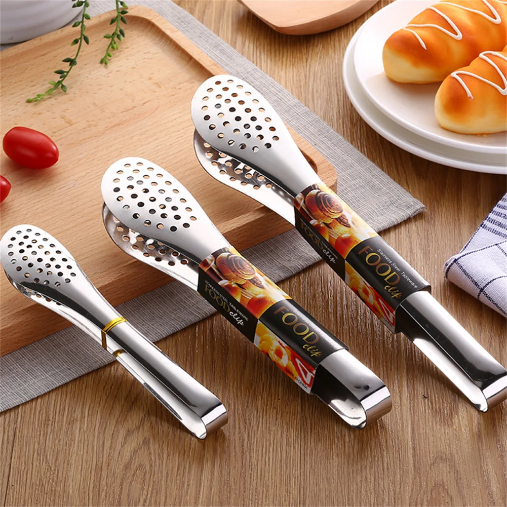 Stainless Steel BBQ Grilling Tong Kitchen Cooking Salad Bread Serving Tong Non-Stick Barbecue Clip Clamp Kitchen Tools Gadgets
Stainless Steel BBQ Grilling Tong Kitchen Cooking Salad Bread Serving Tong Non-Stick Barbecue Clip Clamp Kitchen Tools Gadgets
