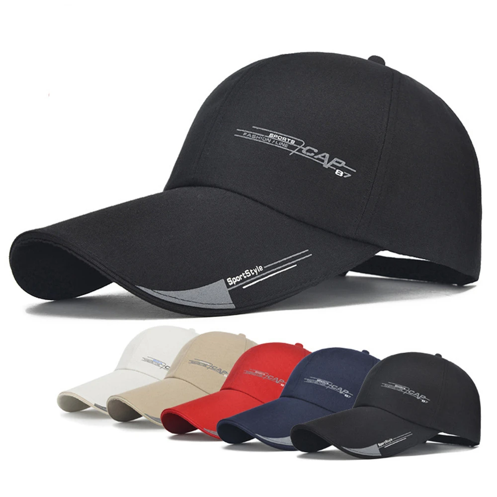 Simple Sports Cap Mens for Fish Outdoor Fashion Line Baseball Long Visor Brim Shade Snapback Sun Hat Bone Trucker Cap Gorras
Simple Sports Cap Mens for Fish Outdoor Fashion Line Baseball Long Visor Brim Shade Snapback Sun Hat Bone Trucker Cap Gorras