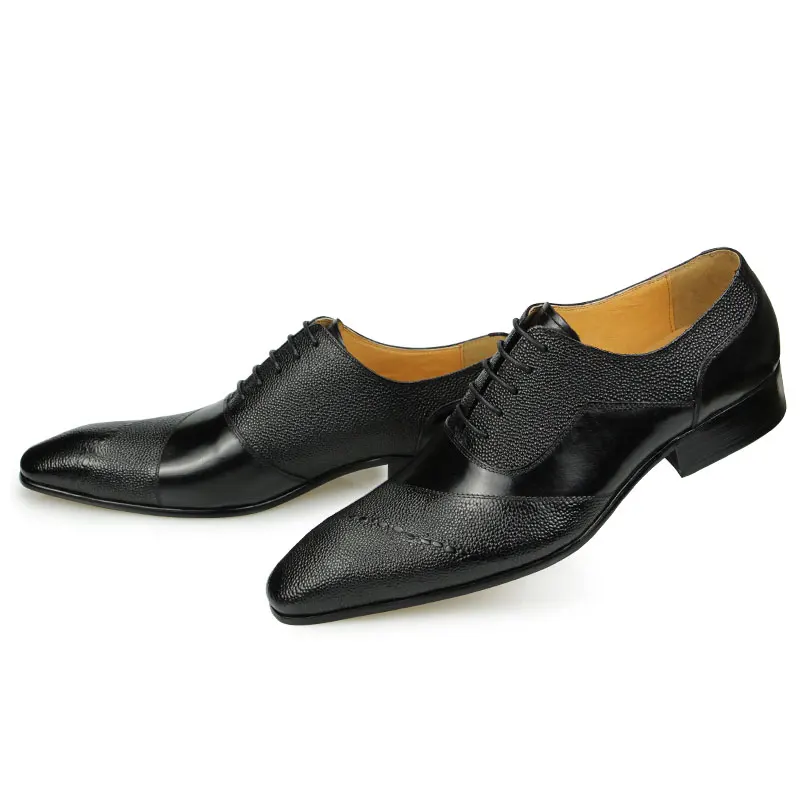 Chaussure Classique Pour Genuine Leather Oxford Printing High Quality Casual Office Luxury Formal Dress Shoe for Men Black Brown
Chaussure Classique Pour Genuine Leather Oxford Printing High Quality Casual Office Luxury Formal Dress Shoe for Men Black Brown