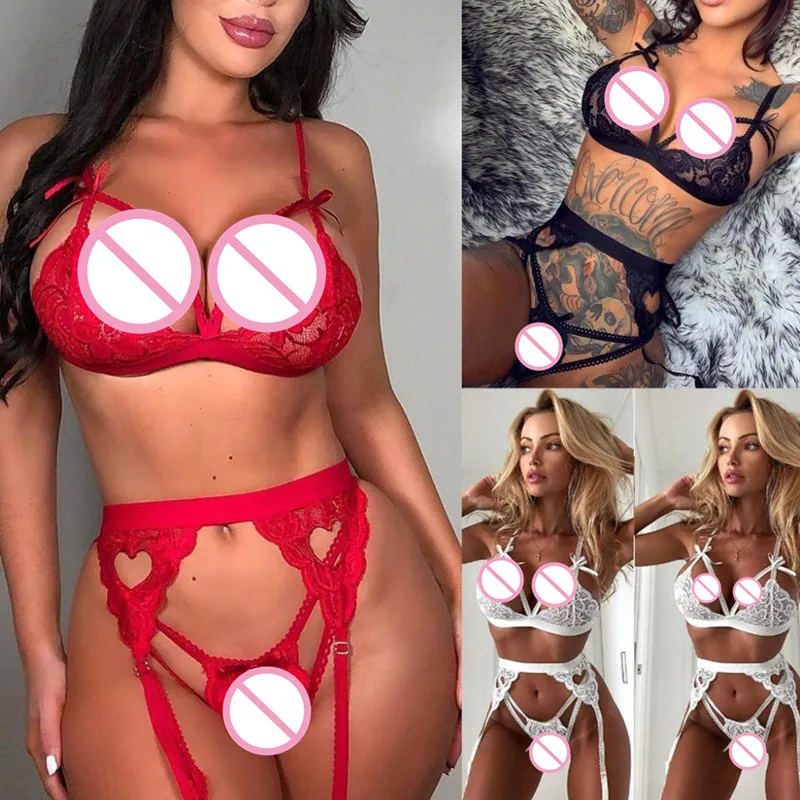 Sexy Three-piece Garter Belt Sexy Lingerie with Deep V Exposed Buttocks Stripper Clothes Lingerie Fantasy Lingerie Lingerie Set
Sexy Three-piece Garter Belt Sexy Lingerie with Deep V Exposed Buttocks Stripper Clothes Lingerie Fantasy Lingerie Lingerie Set