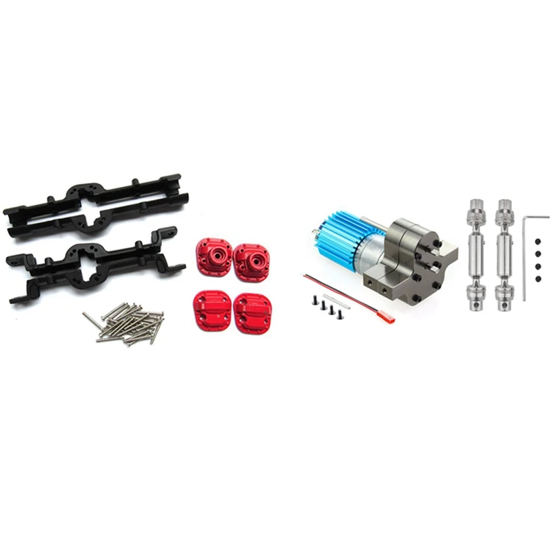 Transmission Gearbox 370 Motor for WPL C14 C24 B24 B36 MN D90 MN99S & Metal Front and Rear Bridge Axle Housing Case
Transmission Gearbox 370 Motor for WPL C14 C24 B24 B36 MN D90 MN99S & Metal Front and Rear Bridge Axle Housing Case