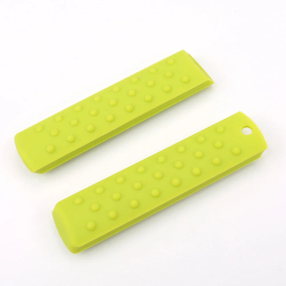 2 pcs Pot Handle Holder Kitchen Silicone Heat-insulated Pan Handle Cover for Griddles Metal Frying Pans Skillets
2 pcs Pot Handle Holder Kitchen Silicone Heat-insulated Pan Handle Cover for Griddles Metal Frying Pans Skillets