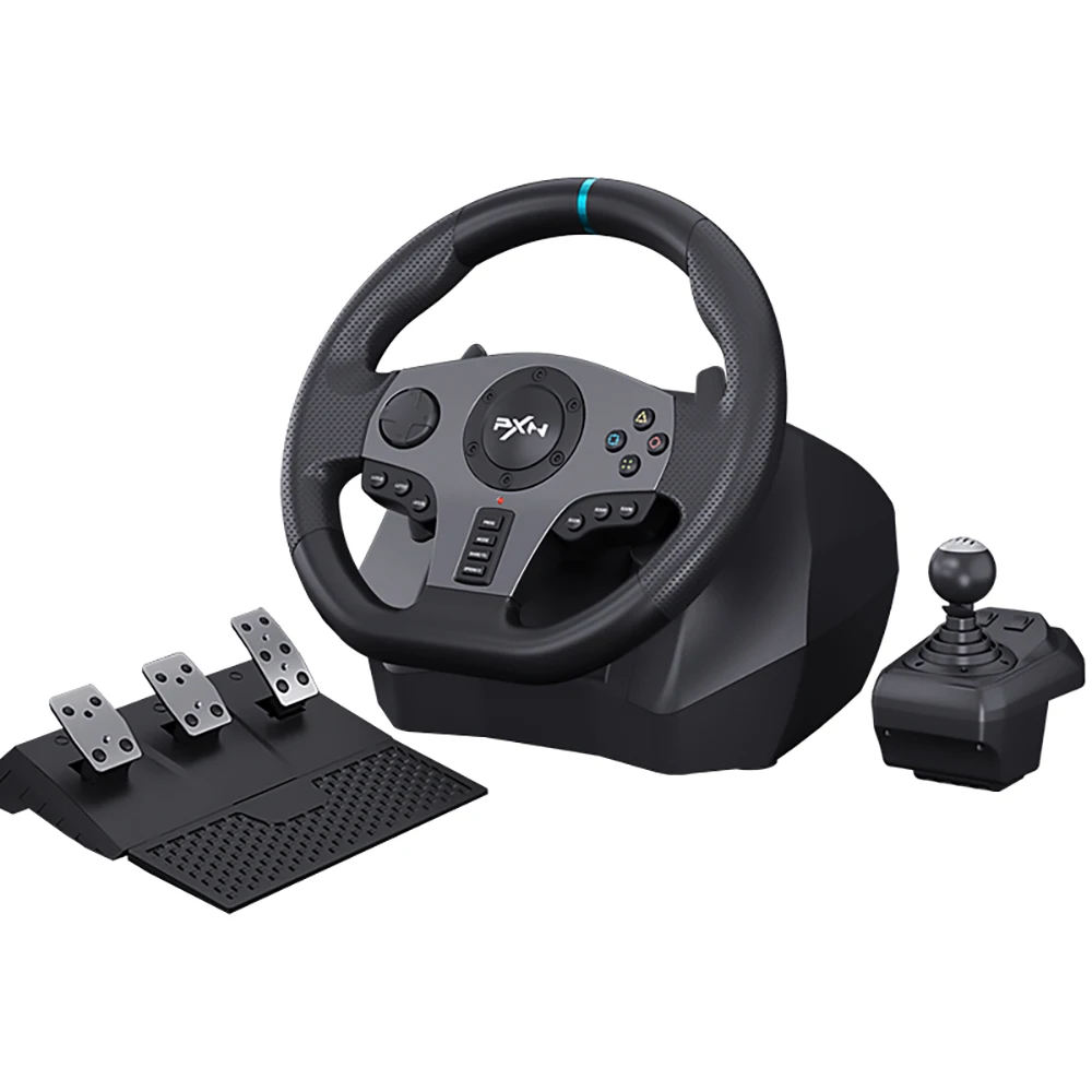 900 Degree Steering Wheel with Shifter and Pedals for PC/PS3/PS4/Xbox one&series/Switch
900 Degree Steering Wheel with Shifter and Pedals for PC/PS3/PS4/Xbox one&series/Switch