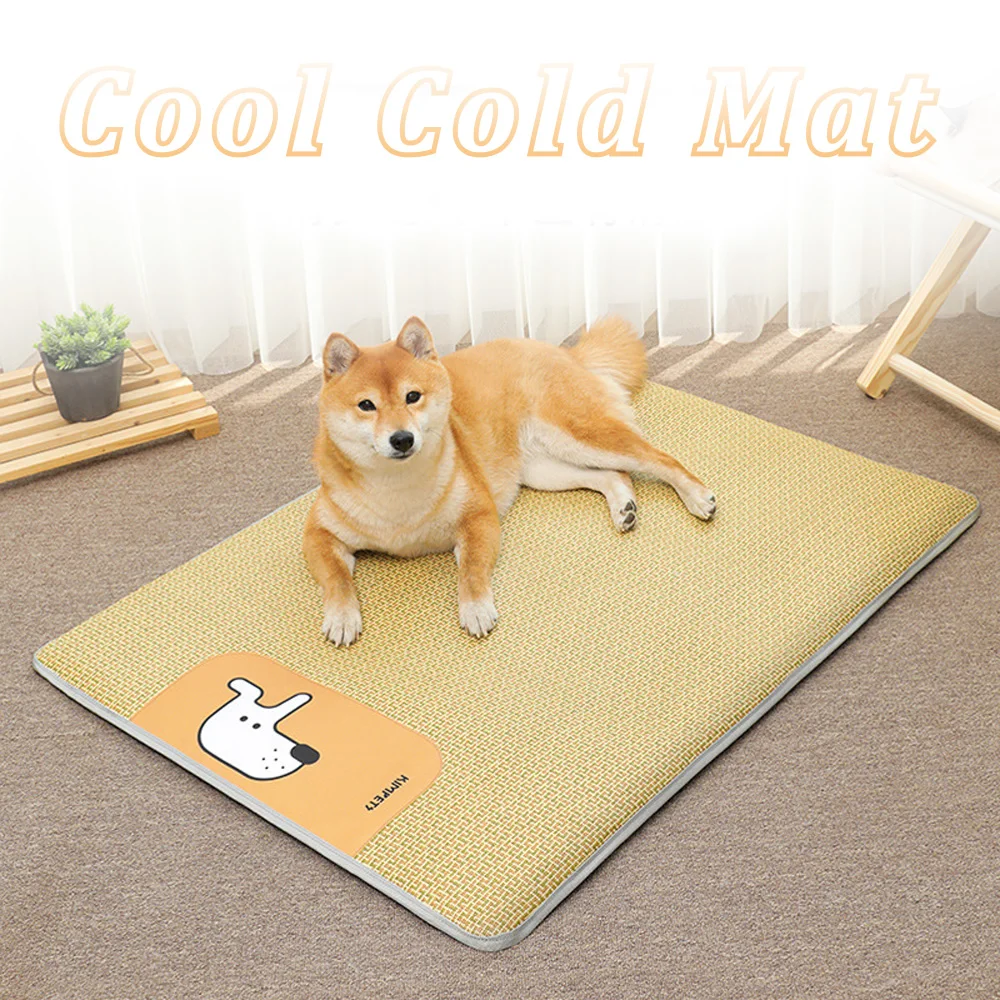 Rattan Dogs Mat Cold Bed Summer Cool Mattress Sleeping Rest Cushion Breathable Pet Nest for Small Medium Dogs Kitten Cats Puppy
Rattan Dogs Mat Cold Bed Summer Cool Mattress Sleeping Rest Cushion Breathable Pet Nest for Small Medium Dogs Kitten Cats Puppy
