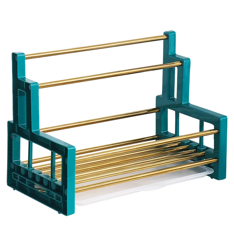 Home Kitchen Desktop Rag Rack Simple Functional Storage and Finishing Rag Dish Detergent Rack
Home Kitchen Desktop Rag Rack Simple Functional Storage and Finishing Rag Dish Detergent Rack