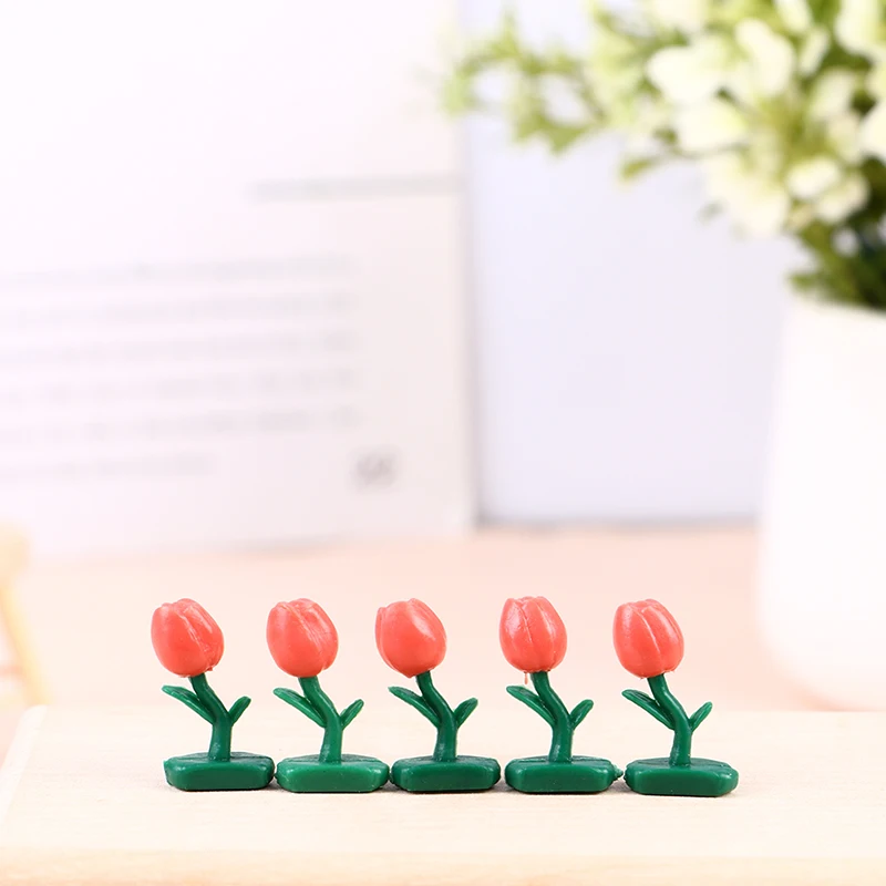 5pcs 1:12 Dollhouse Miniature Plastic Tulip Model Garden Doll House Decor Accessories Toys
5pcs 1:12 Dollhouse Miniature Plastic Tulip Model Garden Doll House Decor Accessories Toys