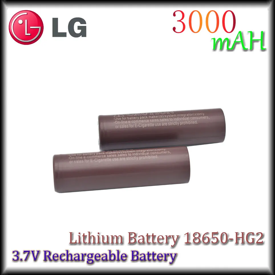 100% New Original HG2 18650 3000mAh battery 18650 HG2 3.7V discharge 20A dedicated For HG2 Power Rechargeable battery
100% New Original HG2 18650 3000mAh battery 18650 HG2 3.7V discharge 20A dedicated For HG2 Power Rechargeable battery