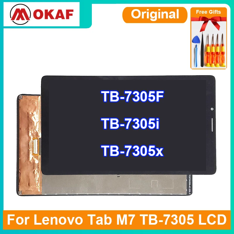 OKANFU новый оригинальный 7-дюймовый ЖК-дисплей для Lenovo Tab M7 TB-7305 TB-7305F TB-7305i 3G 4G сенсорный экран дигитайзер в сборе
OKANFU новый оригинальный 7-дюймовый ЖК-дисплей для Lenovo Tab M7 TB-7305 TB-7305F TB-7305i 3G 4G сенсорный экран дигитайзер в сборе