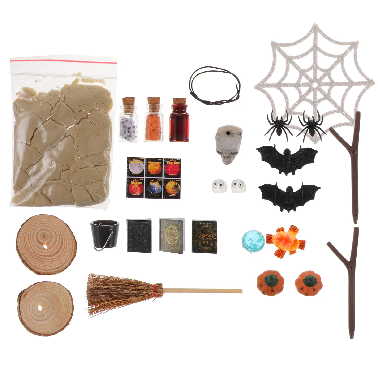 Dollhouse Halloween Desktop Decor Party Miniature Landscape Ornaments Decorate Accessories Resin Kit
Dollhouse Halloween Desktop Decor Party Miniature Landscape Ornaments Decorate Accessories Resin Kit