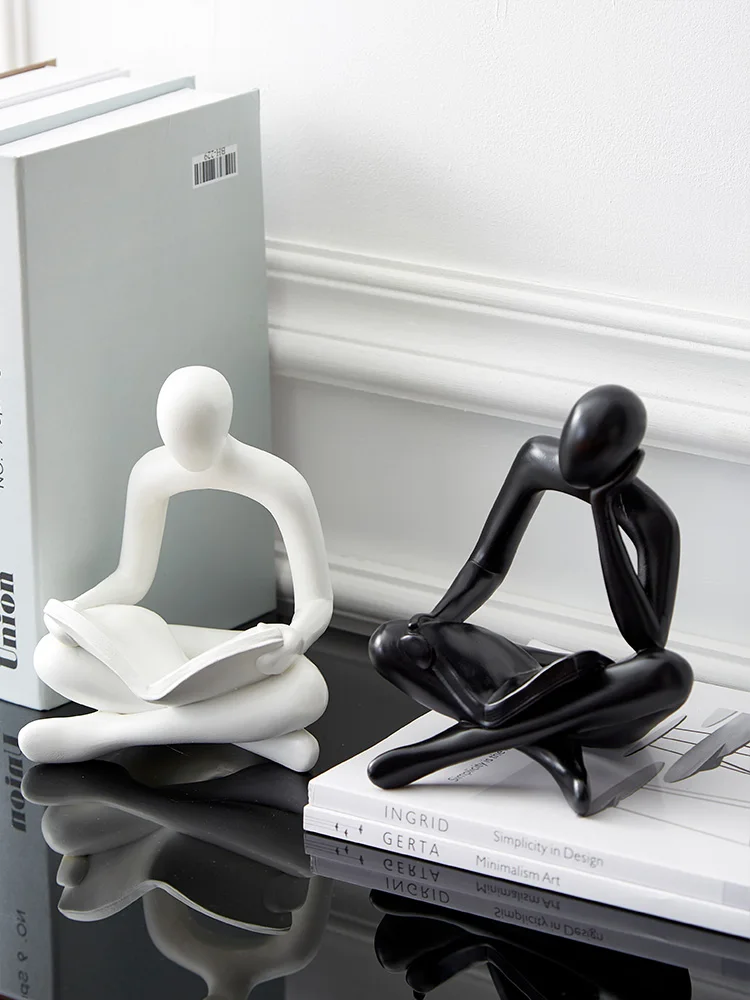 Nordic Style Abstract Figure Reading Ornament Home Decoration Accessories Study Office Decoration Art Modern Home Decor Gift
Nordic Style Abstract Figure Reading Ornament Home Decoration Accessories Study Office Decoration Art Modern Home Decor Gift