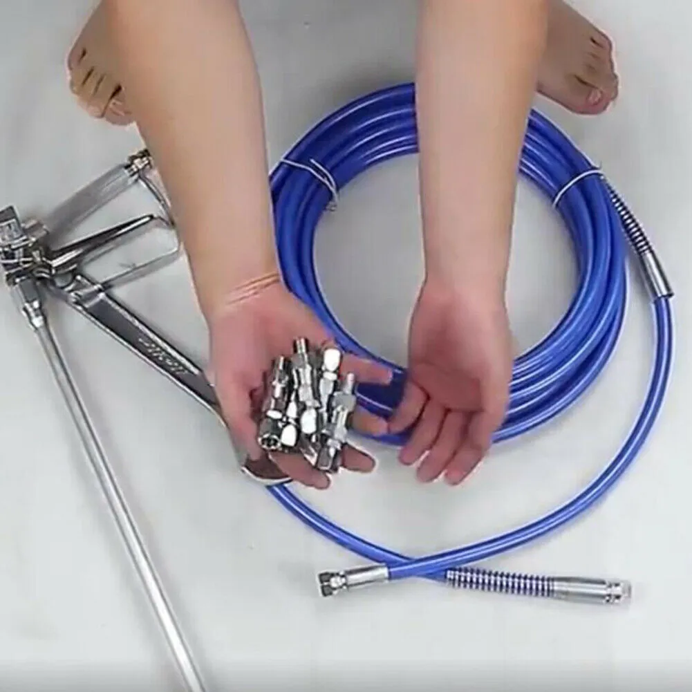 1/4Inch Stainless Steel High Pressure Washer Swivel Joint Connector Hose Fitting Airless Spray Gun Hose Joint For Paint Sprayer
1/4Inch Stainless Steel High Pressure Washer Swivel Joint Connector Hose Fitting Airless Spray Gun Hose Joint For Paint Sprayer