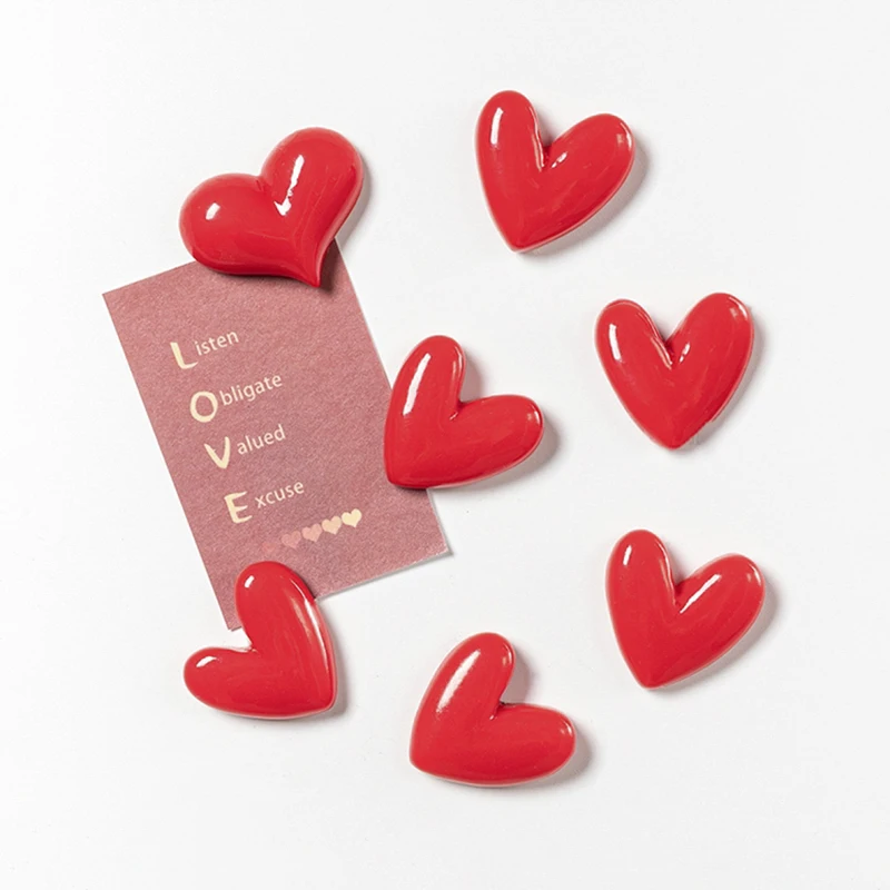 10PCS Cute Fridge Magnets Heart Magnetic Stickers Pink Photo Magnets Set Red Colorful Love Heart Refrigerator Sticker Home Decor
10PCS Cute Fridge Magnets Heart Magnetic Stickers Pink Photo Magnets Set Red Colorful Love Heart Refrigerator Sticker Home Decor