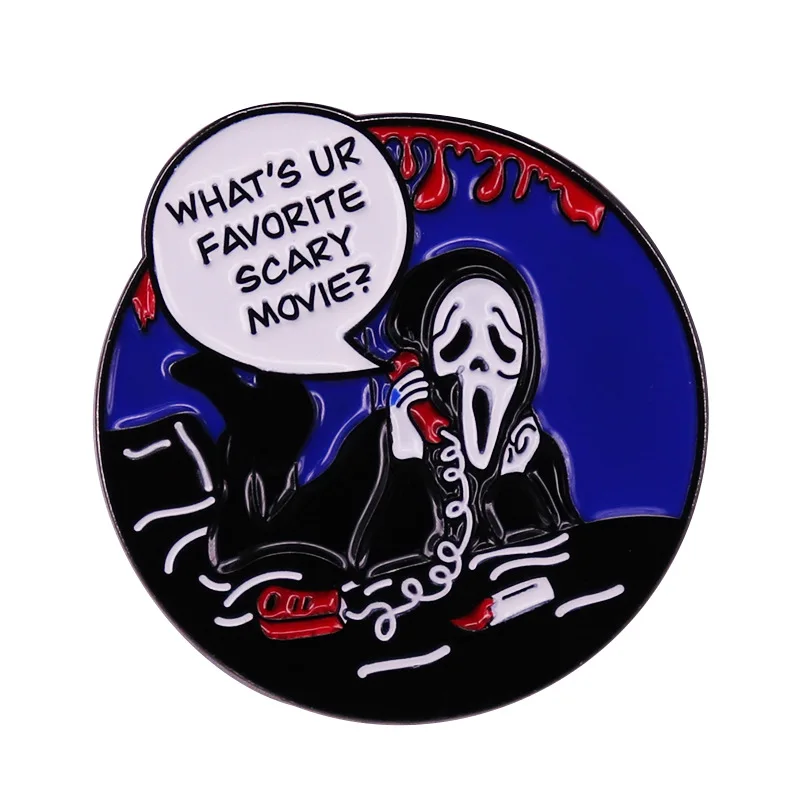 A Killer in a Mask Fashionable Creative Cartoon Brooch Lovely Enamel Badge Clothing Accessories
A Killer in a Mask Fashionable Creative Cartoon Brooch Lovely Enamel Badge Clothing Accessories