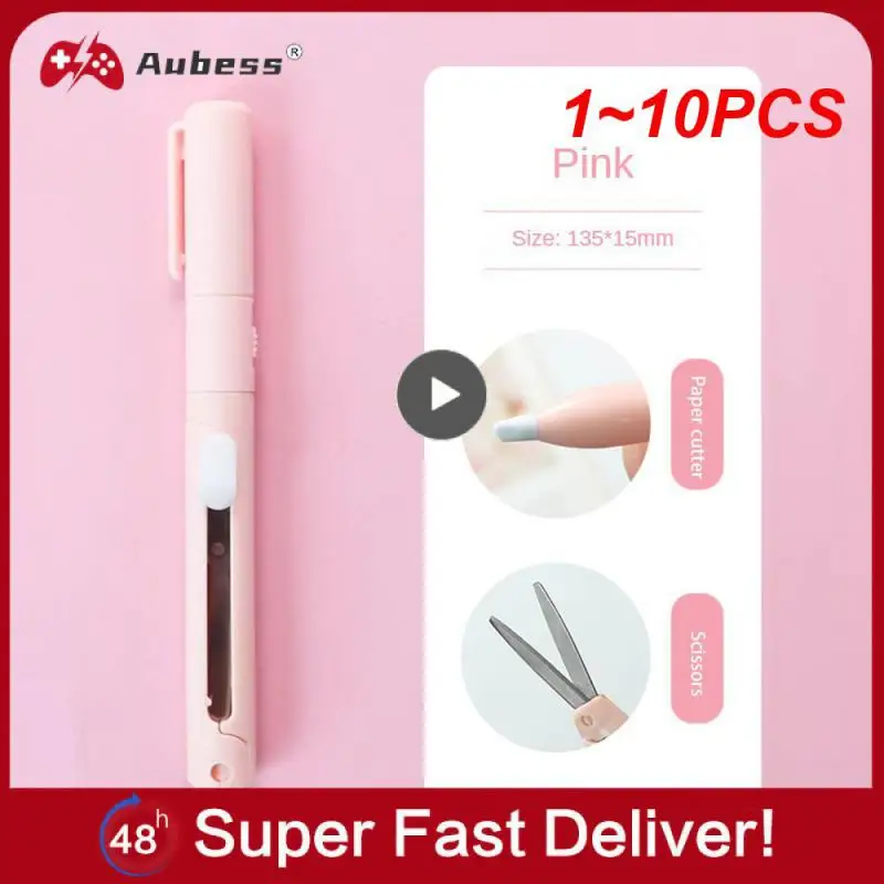 1~10PCS Mini Color Folding Scissor Pen Cutter Portable Size Safe Ceramic Pencutter Utility Knife for Paper Work Diary School
1~10PCS Mini Color Folding Scissor Pen Cutter Portable Size Safe Ceramic Pencutter Utility Knife for Paper Work Diary School