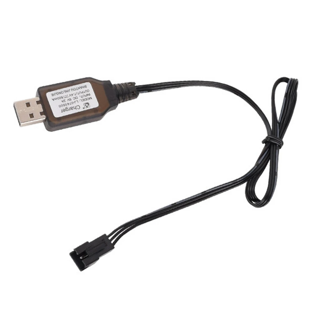 6.4V/7.4V 600mA 500mA Charger Li-i SM-3P RC Toys Remote Control Black Positive Portable USB
6.4V/7.4V 600mA 500mA Charger Li-i SM-3P RC Toys Remote Control Black Positive Portable USB