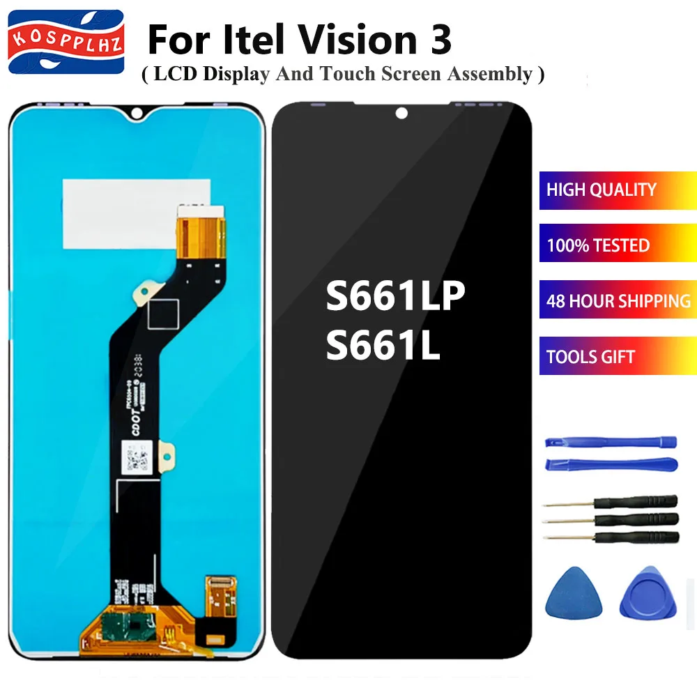 For Itel Vision 3 LCD Display + Touch Screen Assembly Replacement For Itel Vision3 S661LP S661L SmartPhone LCD Screen
For Itel Vision 3 LCD Display + Touch Screen Assembly Replacement For Itel Vision3 S661LP S661L SmartPhone LCD Screen