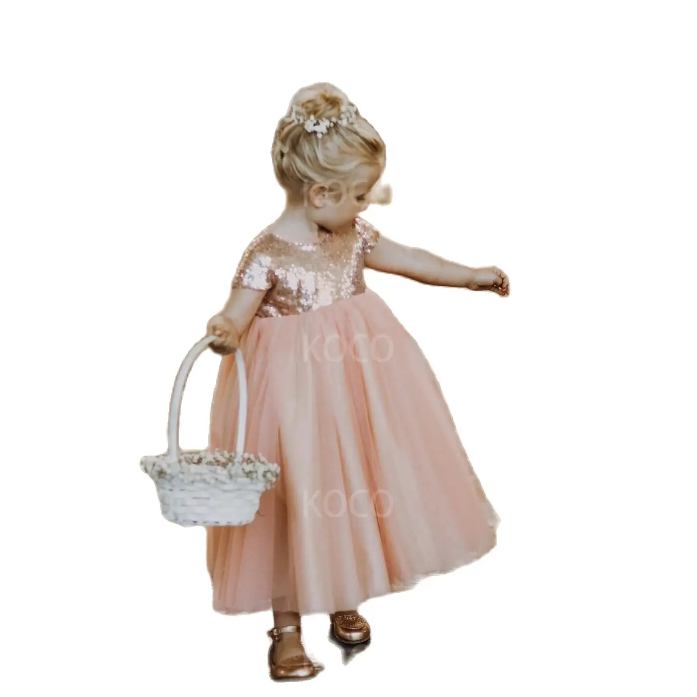 Exquisite Flower Girl Dress Sequins Bowknot Multi-level Prom Pageant Vestido Party Little Girl First Communion Ceremony
Exquisite Flower Girl Dress Sequins Bowknot Multi-level Prom Pageant Vestido Party Little Girl First Communion Ceremony