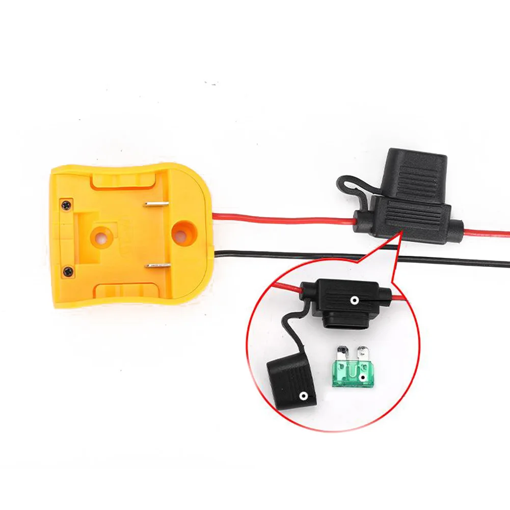 Connector Battery Adapter Tool Batteries & Chargers For Dewalt 10.8V-12V 12 AWG 14Awg Wires 59X52X23mm Black/yellow
Connector Battery Adapter Tool Batteries & Chargers For Dewalt 10.8V-12V 12 AWG 14Awg Wires 59X52X23mm Black/yellow