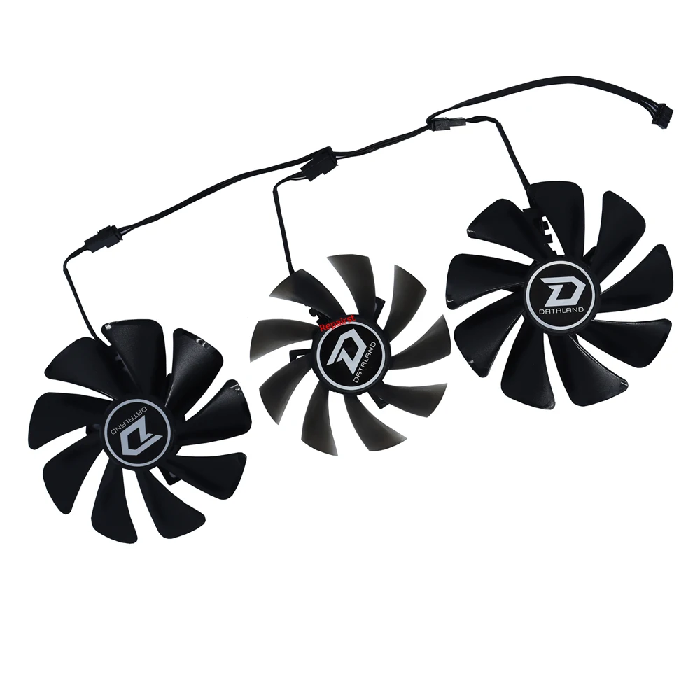 3Pcs/Set,DIY GAA8S2U GA91S2H,Video Card Fan,GPU Cooler,For Powercolor Red Devil Dragon RX 6950 6800 XT 16GB,RX 6700 6750 12GB
3Pcs/Set,DIY GAA8S2U GA91S2H,Video Card Fan,GPU Cooler,For Powercolor Red Devil Dragon RX 6950 6800 XT 16GB,RX 6700 6750 12GB