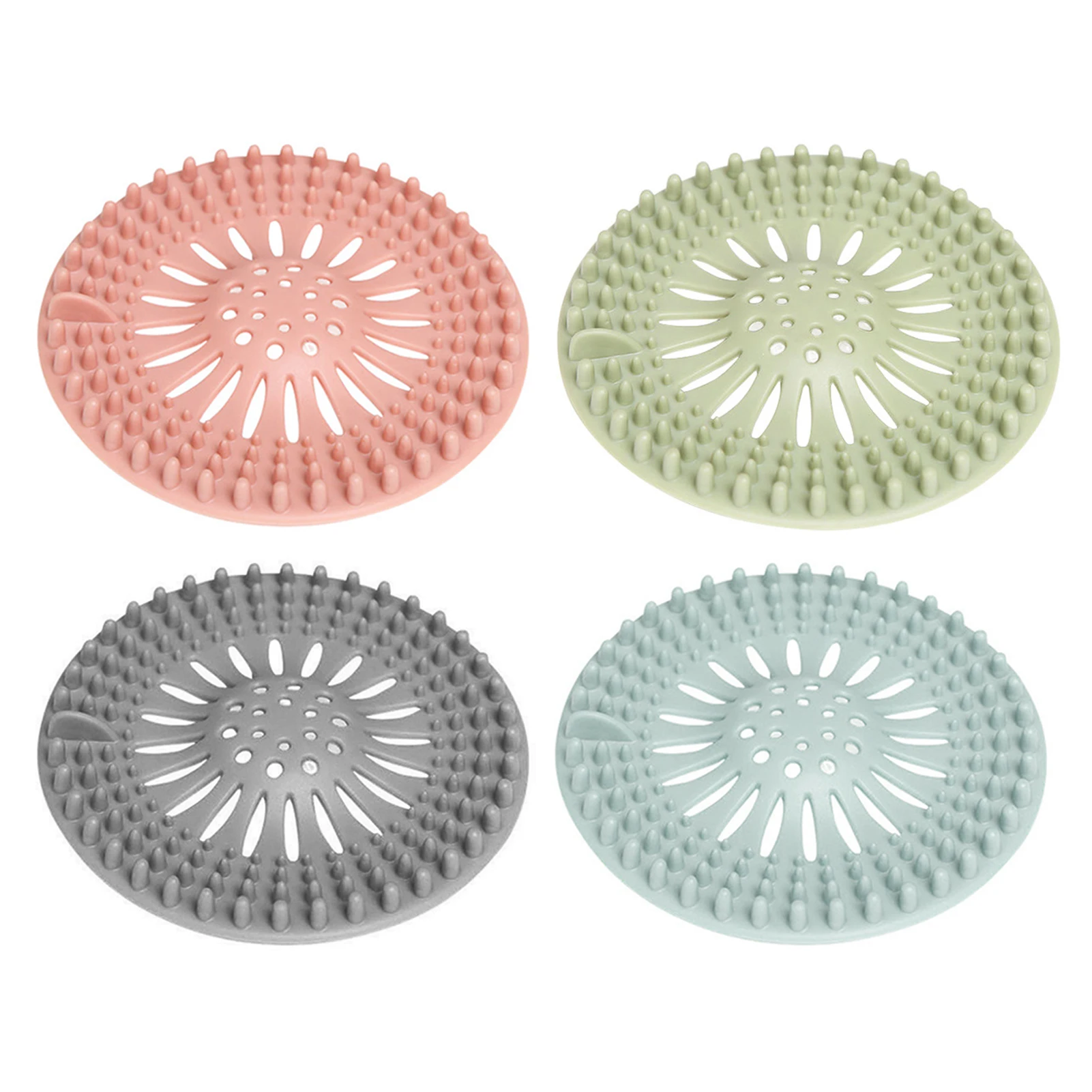 4pcs Reusable Cover For Shower Bathroom Kitchen Sink Protector Stopper Anti Clogging Drain Hair Catcher Round Home Silicone
4pcs Reusable Cover For Shower Bathroom Kitchen Sink Protector Stopper Anti Clogging Drain Hair Catcher Round Home Silicone