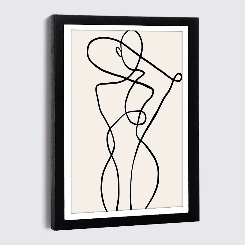 Picture Frames 5x7 8x12inch Nordic Abstract Line Art Lady Woman Poster Black White Painting with Wood Frame Photo Wall Decor
Picture Frames 5x7 8x12inch Nordic Abstract Line Art Lady Woman Poster Black White Painting with Wood Frame Photo Wall Decor