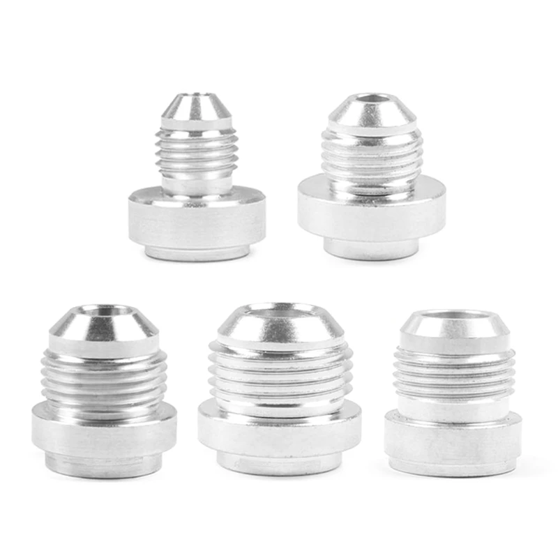 Aluminum Weld On Fitting Bung Male Adapter AN4 AN6 AN8 AN10 AN12 Screw Straight Male Weld Bungs Easy Installation
Aluminum Weld On Fitting Bung Male Adapter AN4 AN6 AN8 AN10 AN12 Screw Straight Male Weld Bungs Easy Installation