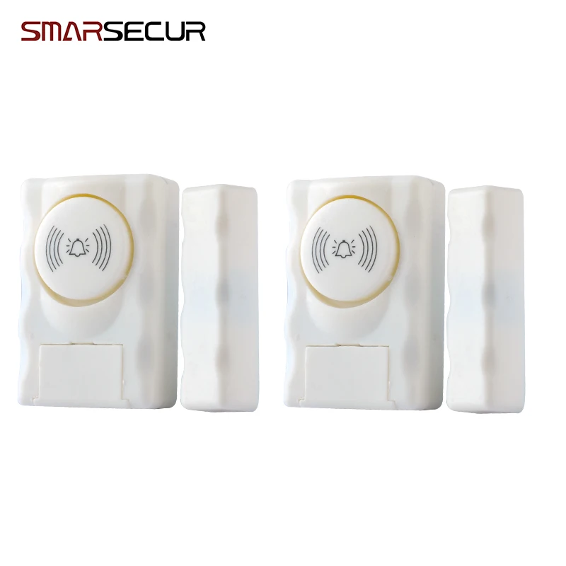 

Smarsecur Smarsecur Home Security Window Door Entry Alarm warning System Magnetic Sensor 105db