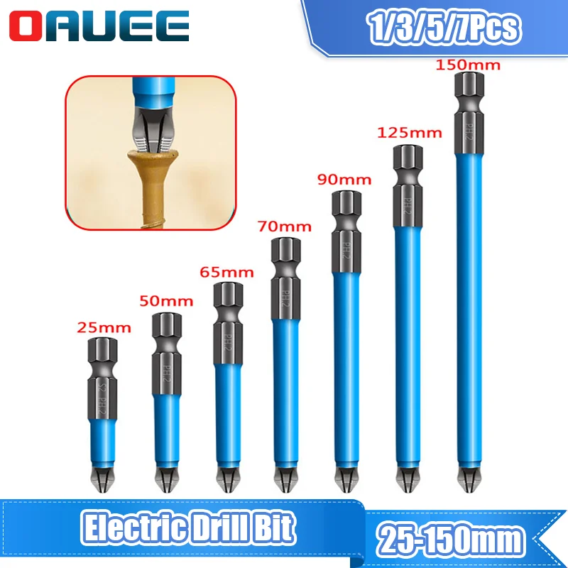 1/3/7Pcs S2 Anti Skid Batchhead Electric Drill Bit Hex Shank PH2 Cross Head Magnetic Screwdriver Drill Bit Hand Tool 25/50/150mm
1/3/7Pcs S2 Anti Skid Batchhead Electric Drill Bit Hex Shank PH2 Cross Head Magnetic Screwdriver Drill Bit Hand Tool 25/50/150mm