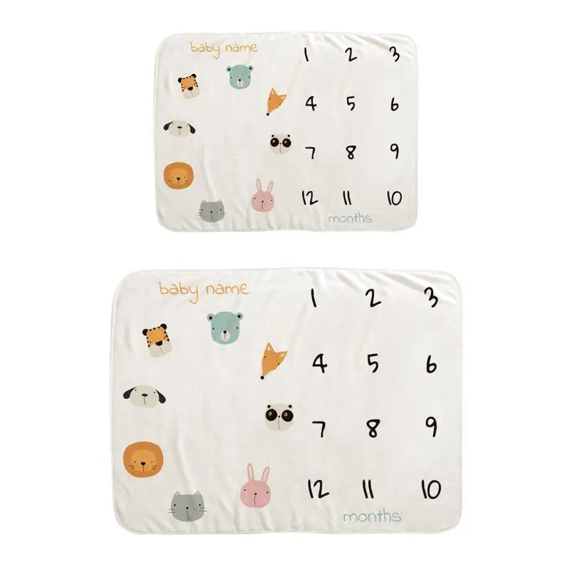 Baby Monthly Record Growth Milestone Blanket Newborn Photography Props Cute Animal Pattern Infant Photo Background Dropship
Baby Monthly Record Growth Milestone Blanket Newborn Photography Props Cute Animal Pattern Infant Photo Background Dropship