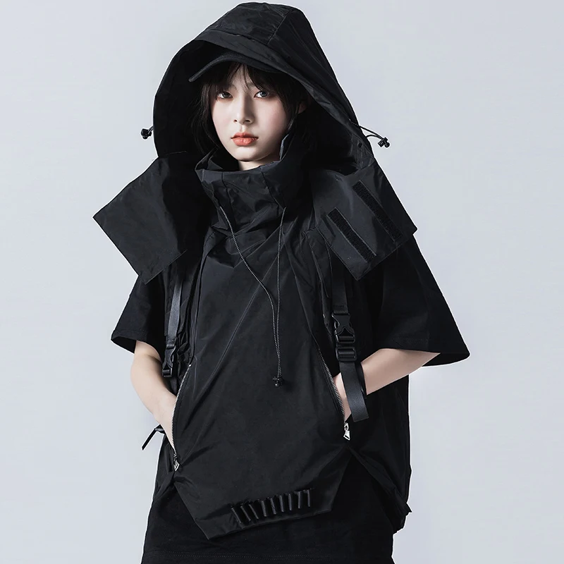 michalkova trending products 2020 tactical utility vest streetwear men clothes black jacket hoodies loose and comfortable
michalkova trending products 2020 tactical utility vest streetwear men clothes black jacket hoodies loose and comfortable