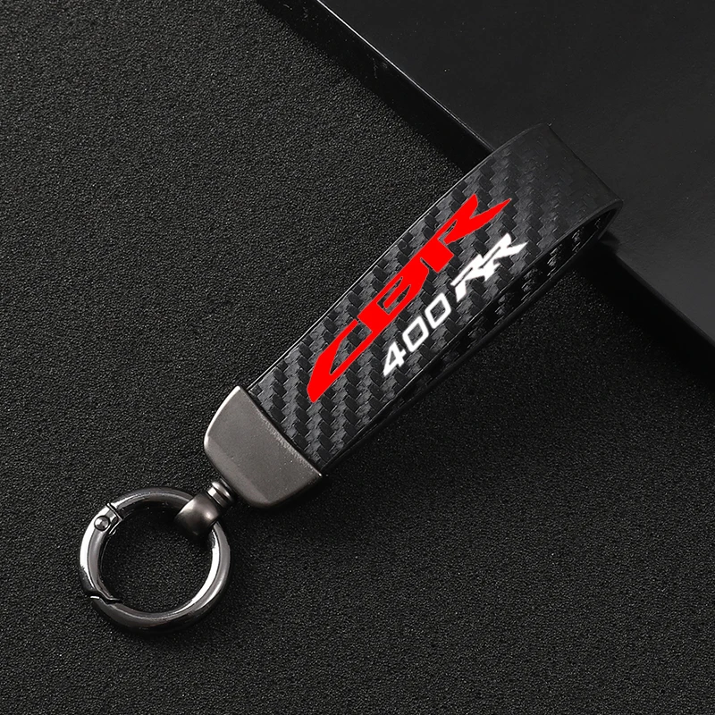 New fashion motorcycle carbon fiber leather rope Keychain key ring For Honda CBR 400RR CBR 400 RR Motorcycle Accessories
New fashion motorcycle carbon fiber leather rope Keychain key ring For Honda CBR 400RR CBR 400 RR Motorcycle Accessories