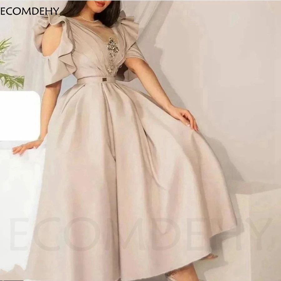 New Arrival Satin V Neck Champagne Dubai Evening dresses 2023 Cap Sleeve Party Evening gowns Abiye Vestido invitada boda
New Arrival Satin V Neck Champagne Dubai Evening dresses 2023 Cap Sleeve Party Evening gowns Abiye Vestido invitada boda