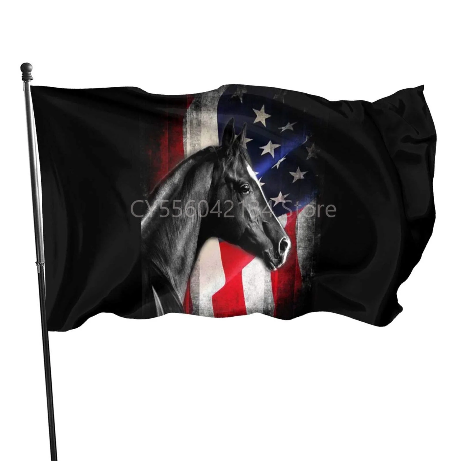 American Flag Horse flag Home Decoration Outdoor Decor Polyester Banners and Flags 90x150cm 120x180cm
American Flag Horse flag Home Decoration Outdoor Decor Polyester Banners and Flags 90x150cm 120x180cm
