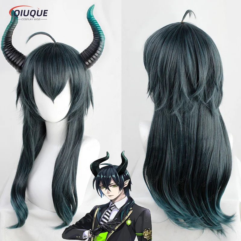 Anime Twisted-Wonderland Malleus DRACQMA Cosplay Wig 55cm Long Hair Heat Resistant Synthetic Hair Halloween Wigs + Wig Cap
Anime Twisted-Wonderland Malleus DRACQMA Cosplay Wig 55cm Long Hair Heat Resistant Synthetic Hair Halloween Wigs + Wig Cap