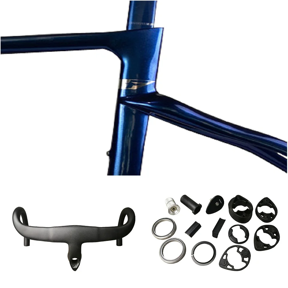 F14 F Carbon Frames Road Bike T1100 1K V Disk brakes Bicycle Frameset with Handlebar Shipment DPD XDB UPS Blue chameleon
F14 F Carbon Frames Road Bike T1100 1K V Disk brakes Bicycle Frameset with Handlebar Shipment DPD XDB UPS Blue chameleon