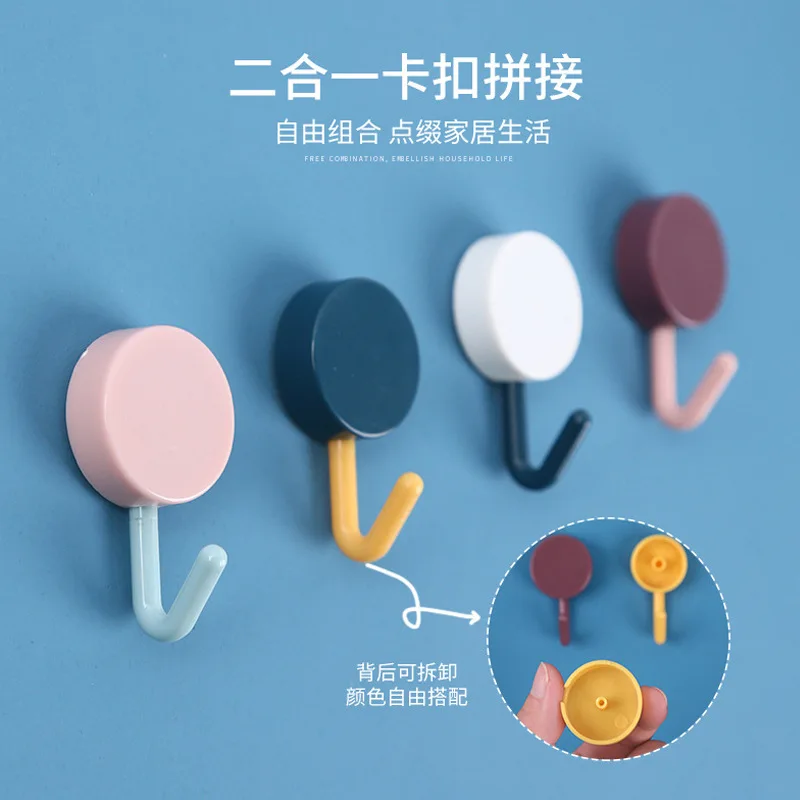 10PCS Adhesive Hooks, Strong Adhesive Hole Free Hook Wall HangingTraceless Hook Behind The Door Detachable Hook for Clothes Rack
10PCS Adhesive Hooks, Strong Adhesive Hole Free Hook Wall HangingTraceless Hook Behind The Door Detachable Hook for Clothes Rack