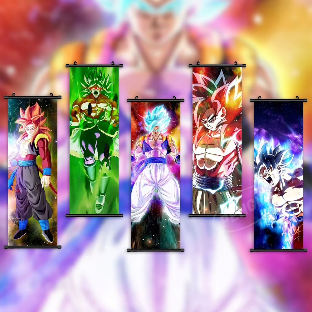 Print Canvas Anime Poster Dragon Ball Home Decoration Goku Wall Artwork Super Saiyan Picture Janpanese Scroll Hanging Painting
Print Canvas Anime Poster Dragon Ball Home Decoration Goku Wall Artwork Super Saiyan Picture Janpanese Scroll Hanging Painting