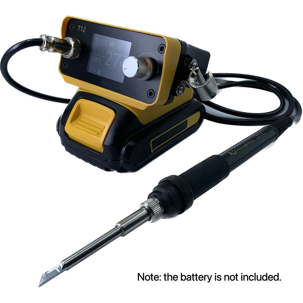 Cordless Electric Digital Soldering Station For 20V Max Liion Battery 22.00cm*11.20cm*6.10cm Soldering Station
Cordless Electric Digital Soldering Station For 20V Max Liion Battery 22.00cm*11.20cm*6.10cm Soldering Station