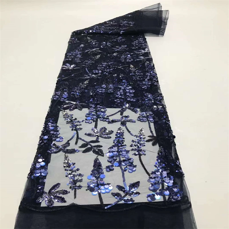 Бисерные французские нигерийские кружева, ткани 2022, высококачественные Африканские кружева, ткань для свадебного кружева, ткань для платья