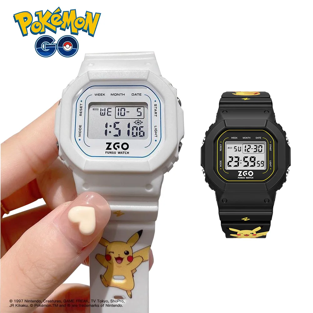 New Pokemon Pikachu Boys Girls Unisex Watch cartoon Vintage LED Digital Sports Military Wristwatches Electronic Digital kid Gift
New Pokemon Pikachu Boys Girls Unisex Watch cartoon Vintage LED Digital Sports Military Wristwatches Electronic Digital kid Gift