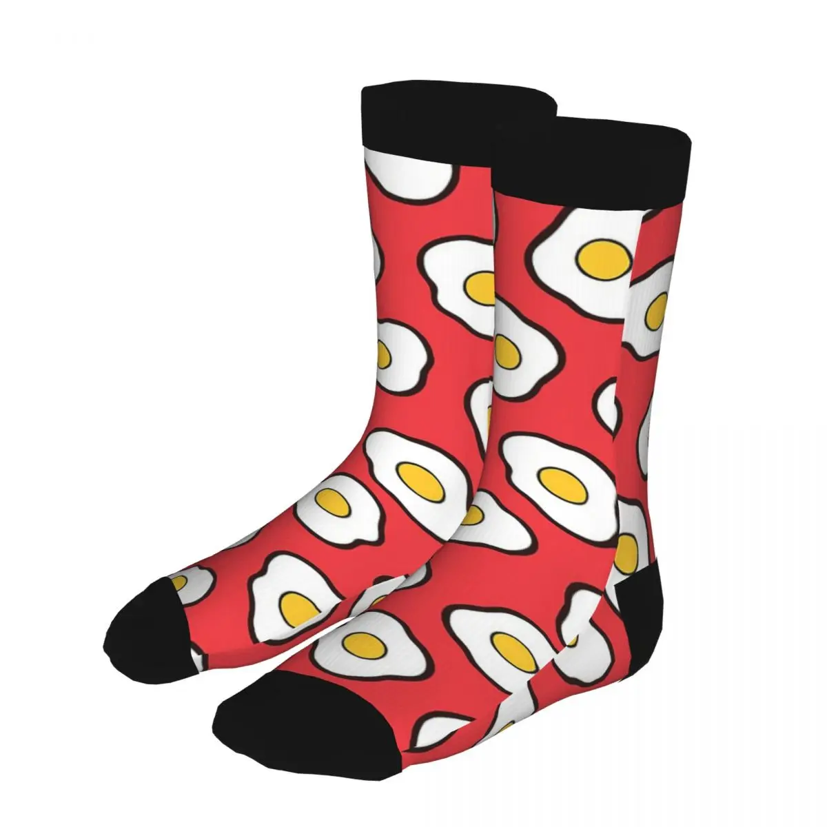 Fried Eggs Pattern Socks Men's 90% Polyester Creative Middle Tube Socks Winter Fun Food Birthday Present
Fried Eggs Pattern Socks Men's 90% Polyester Creative Middle Tube Socks Winter Fun Food Birthday Present