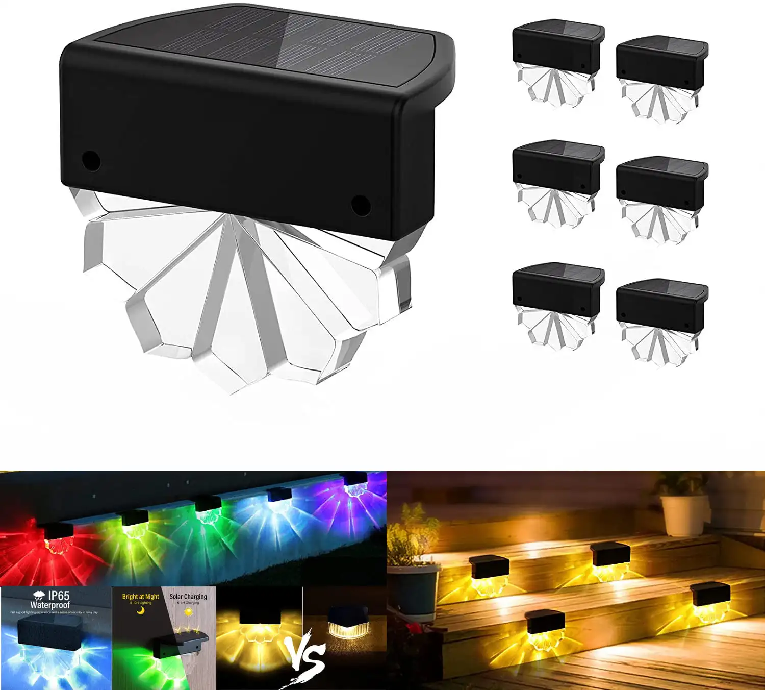 Солнечные палубные светильники RGB, уличные Водонепроницаемые светодиодные лампы для забора, для внутреннего дворика, лестницы, двора, сада, ...
Солнечные палубные светильники RGB, уличные Водонепроницаемые светодиодные лампы для забора, для внутреннего дворика, лестницы, двора, сада, ...