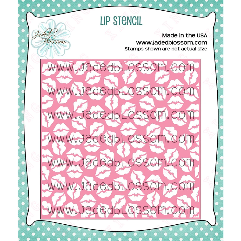 New Arrival Lip Stencil Diy Painting Scrapbook Craft Handmade Album Card Cut Die 2023 Decoration Coloring Embossing Layered Mold
New Arrival Lip Stencil Diy Painting Scrapbook Craft Handmade Album Card Cut Die 2023 Decoration Coloring Embossing Layered Mold