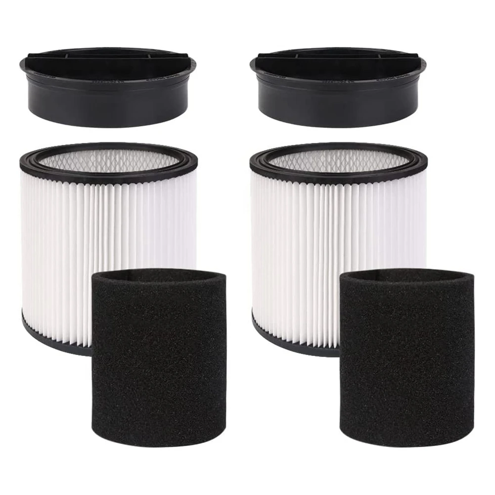 HEPA Filters with Lid for Shop Vac 90304,90350,90333,90585 5 Gallon and Above Vacuum Cleaners
HEPA Filters with Lid for Shop Vac 90304,90350,90333,90585 5 Gallon and Above Vacuum Cleaners
