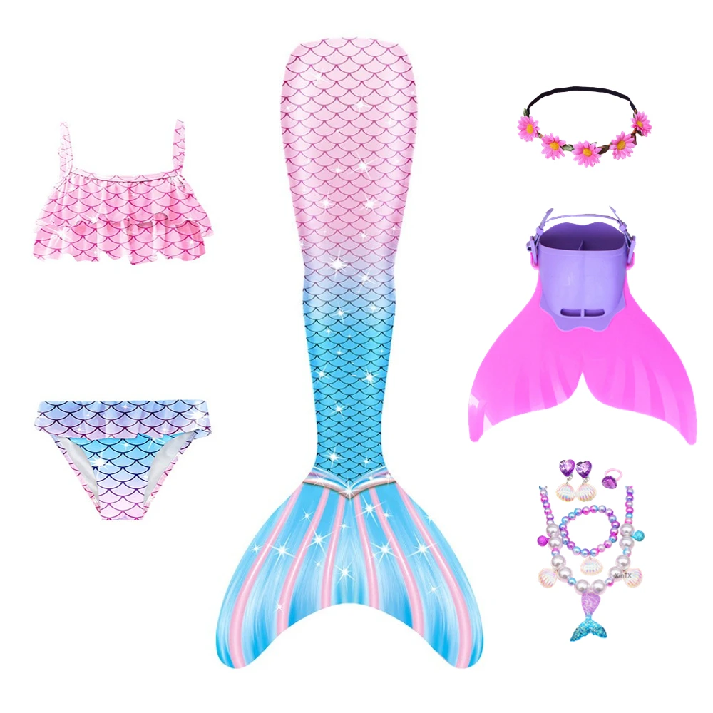 2022 New Kids The Little Mermaid Tails Children Memaid Swimsuit Bikini Bathing Suit Halloween Costume Girll Birthday Party Photo
2022 New Kids The Little Mermaid Tails Children Memaid Swimsuit Bikini Bathing Suit Halloween Costume Girll Birthday Party Photo