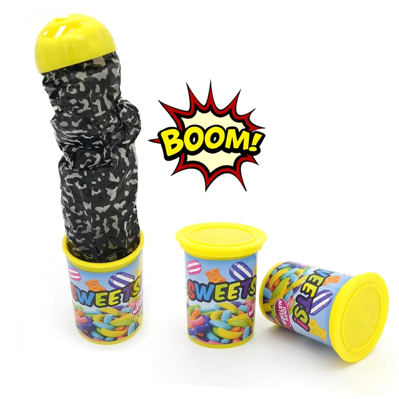 1pc Funny Candy Can Jump Spring Snake Toy Gift April Fool Day Halloween Party Decoration Jokes Prank Trick Fun Joke Toys
1pc Funny Candy Can Jump Spring Snake Toy Gift April Fool Day Halloween Party Decoration Jokes Prank Trick Fun Joke Toys