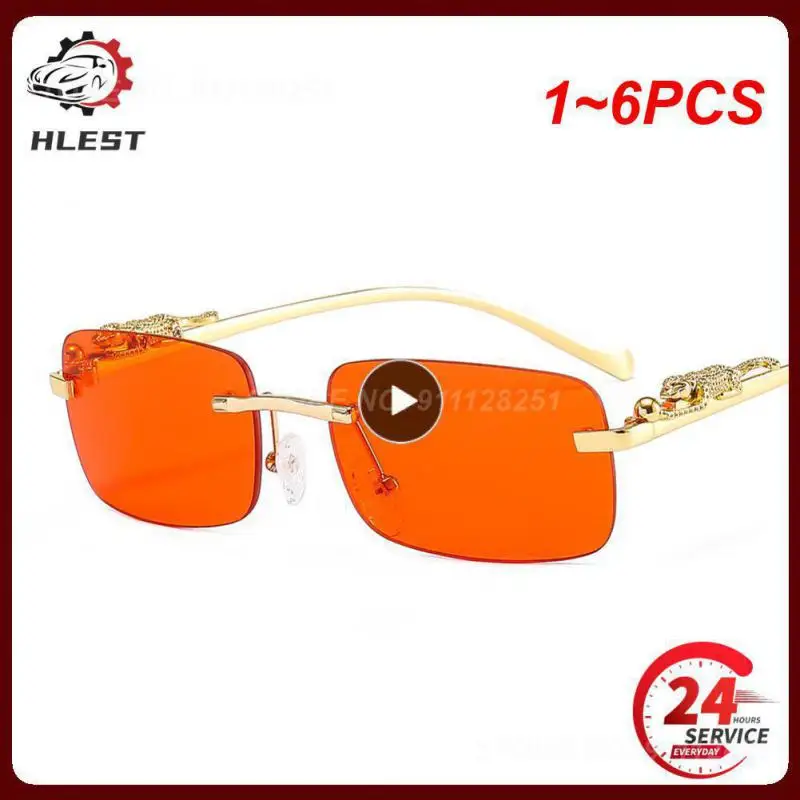 Солнцезащитные очки без оправы для мужчин и женщин, прямоугольной формы, с гепардом в стиле ретро, с защитой UV400, Лидер продаж, 1-6 шт., летние уличные
Солнцезащитные очки без оправы для мужчин и женщин, прямоугольной формы, с гепардом в стиле ретро, с защитой UV400, Лидер продаж, 1-6 шт., летние уличные